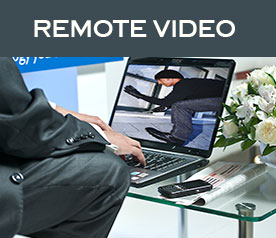 remote video via internet connection